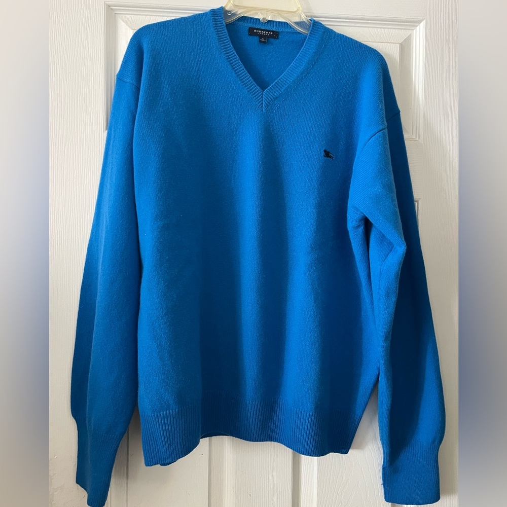 Men’s Burberry 100% Lambswool Sweater